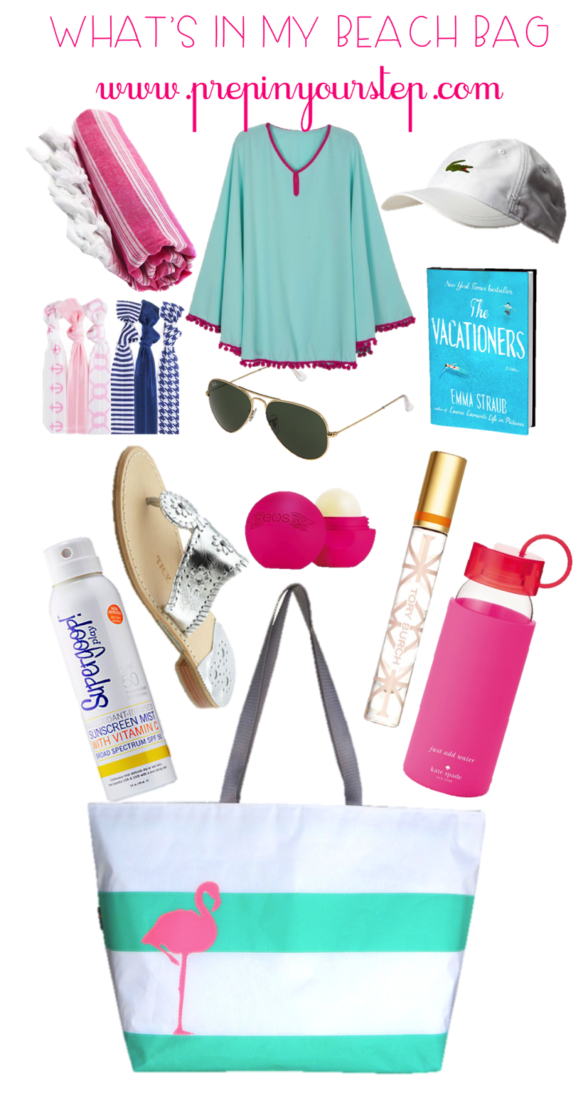 Prep In Your Step: What's In My Beach / Pool Bag